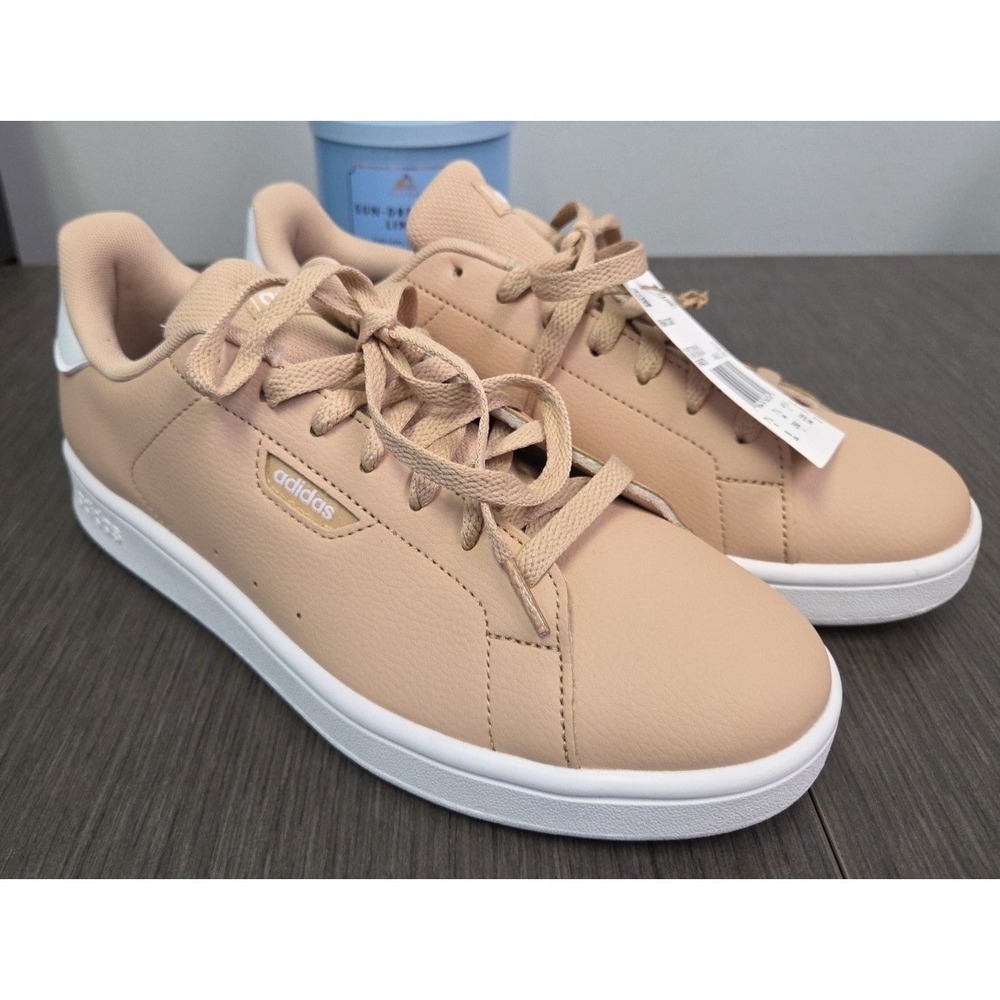 Adidas Court Shoes Sneakers  Magic Beige Men's Size 8 ‎ Womens 9.5 NEW